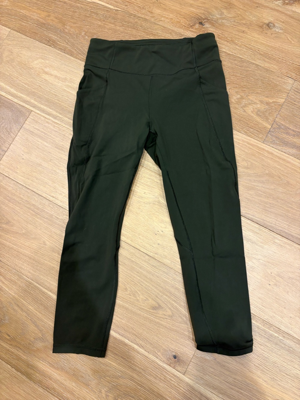 lululemon athletica Dark Green High-Rise Leggings